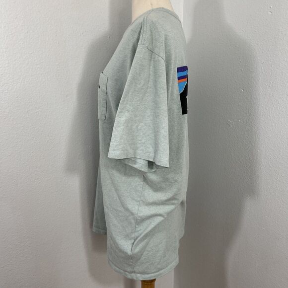 Patagonia T Shirt‎ Mens Medium Responsibili Tee Crew Logo Outdoor Camping Hiking - Picture 2 of 9